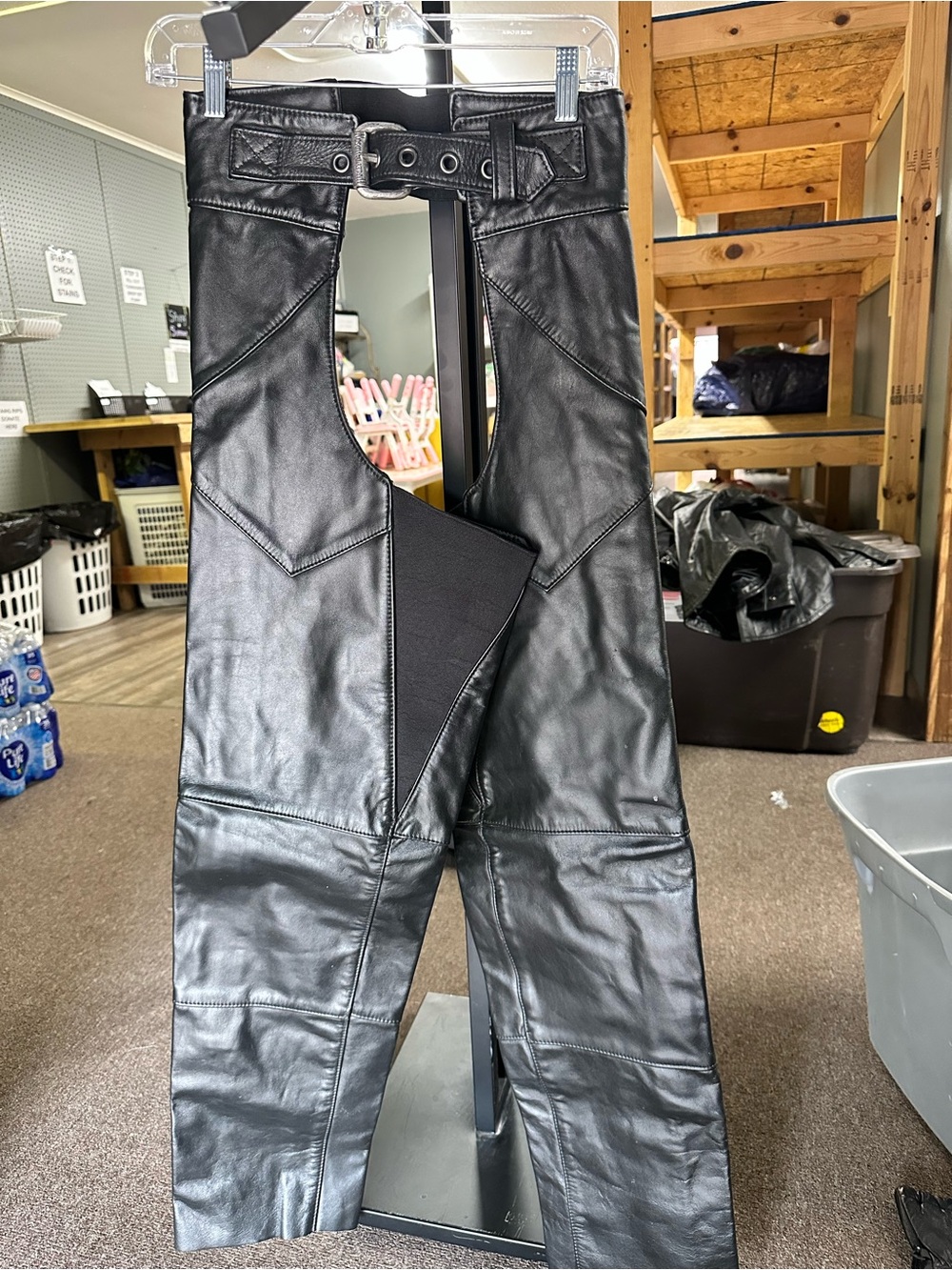 Women’s Harley-Davidson Black Leather Chaps